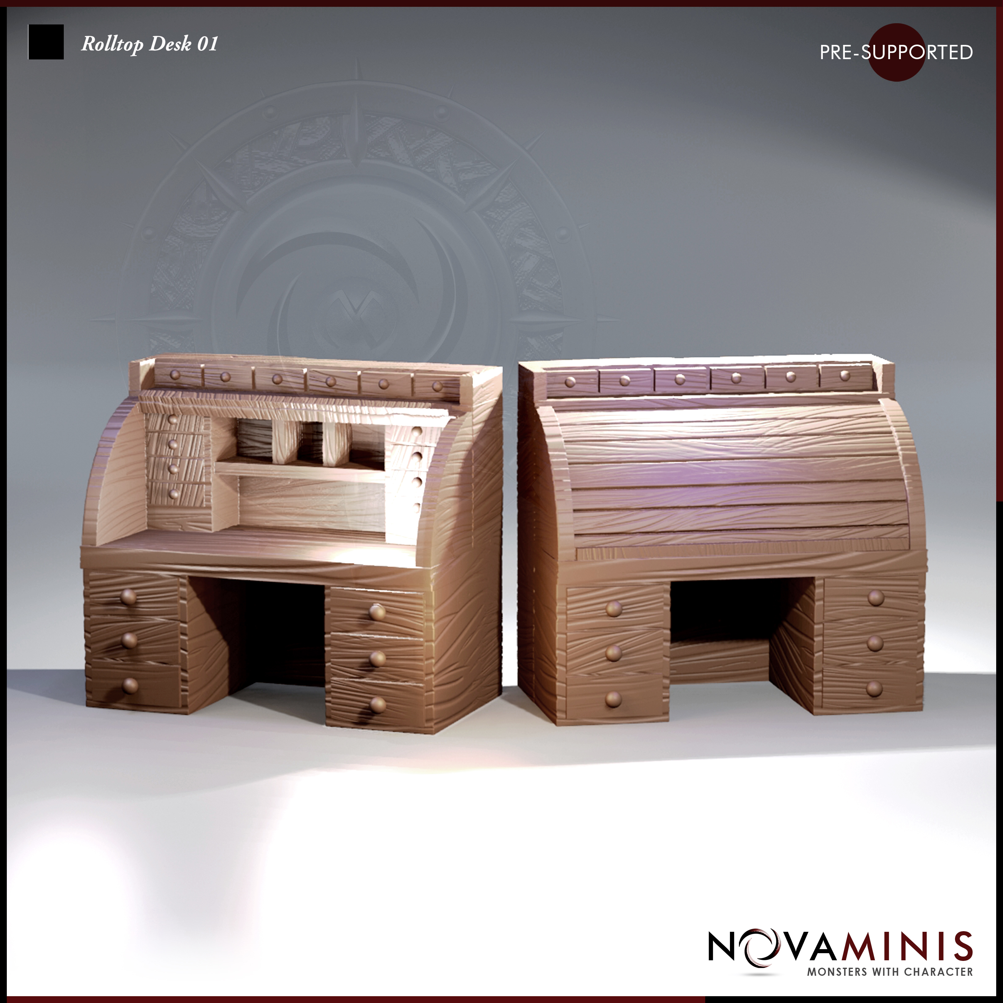 Rolltop Desk 01